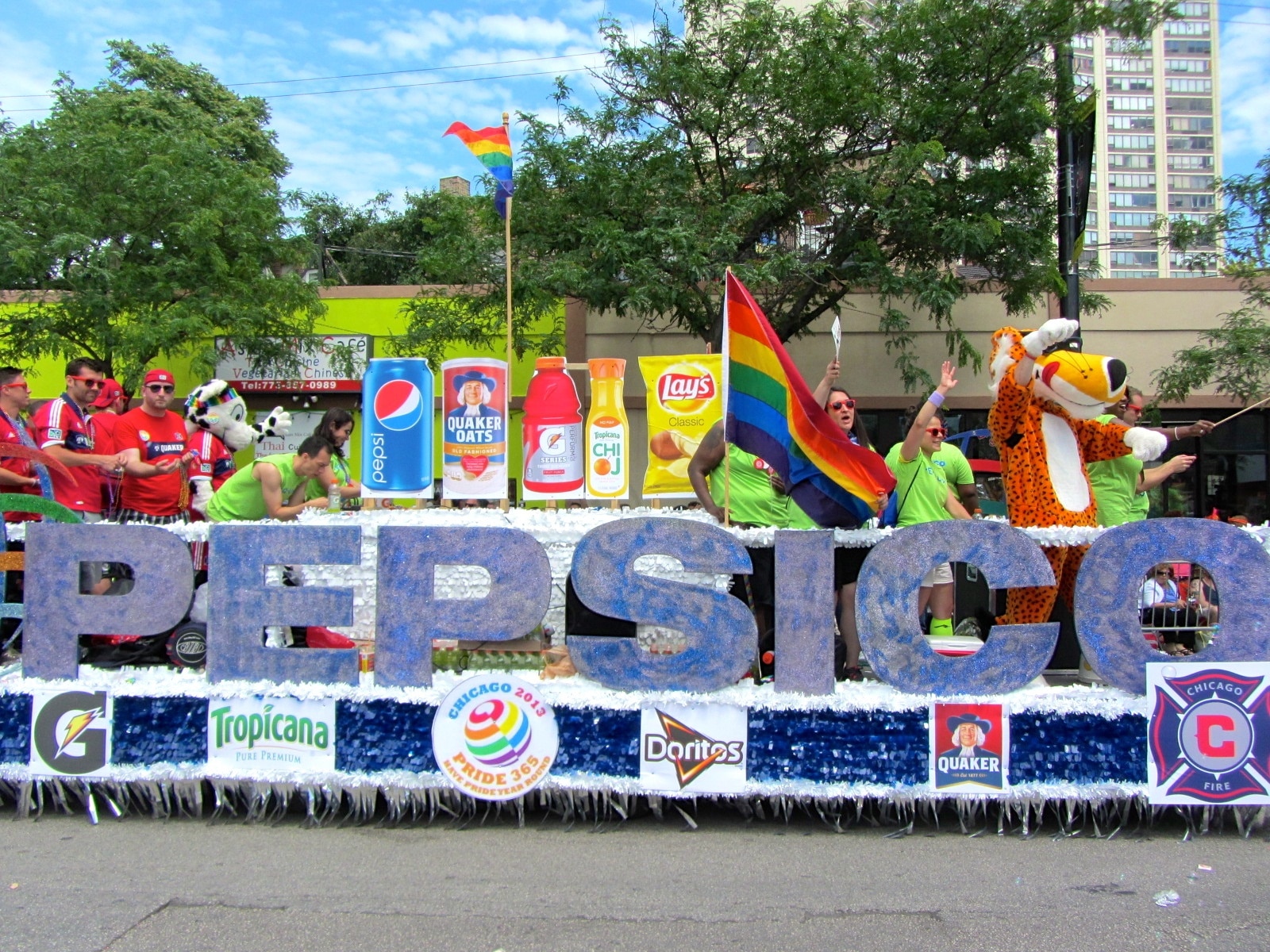 pepsico products float