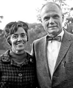 Advocate Annie Glenn and astronaut husband John Glenn