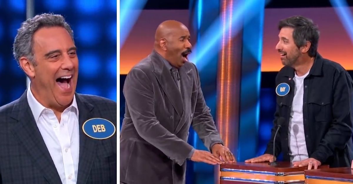WATCH Ray Romano Roast Brad Garrett On 'Celebrity Family Feud'