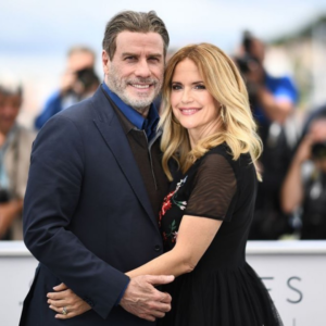 John Travolta and Kelly Preston