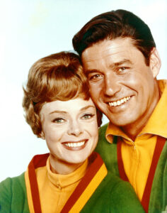 June Lockhart and Guy Williams