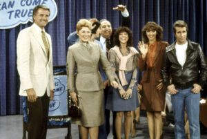 Left, Lyle Waggoner, Happy Days