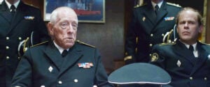 Max von Sydow, left