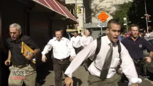 Stephen Cooper fleeing the World Trade Center