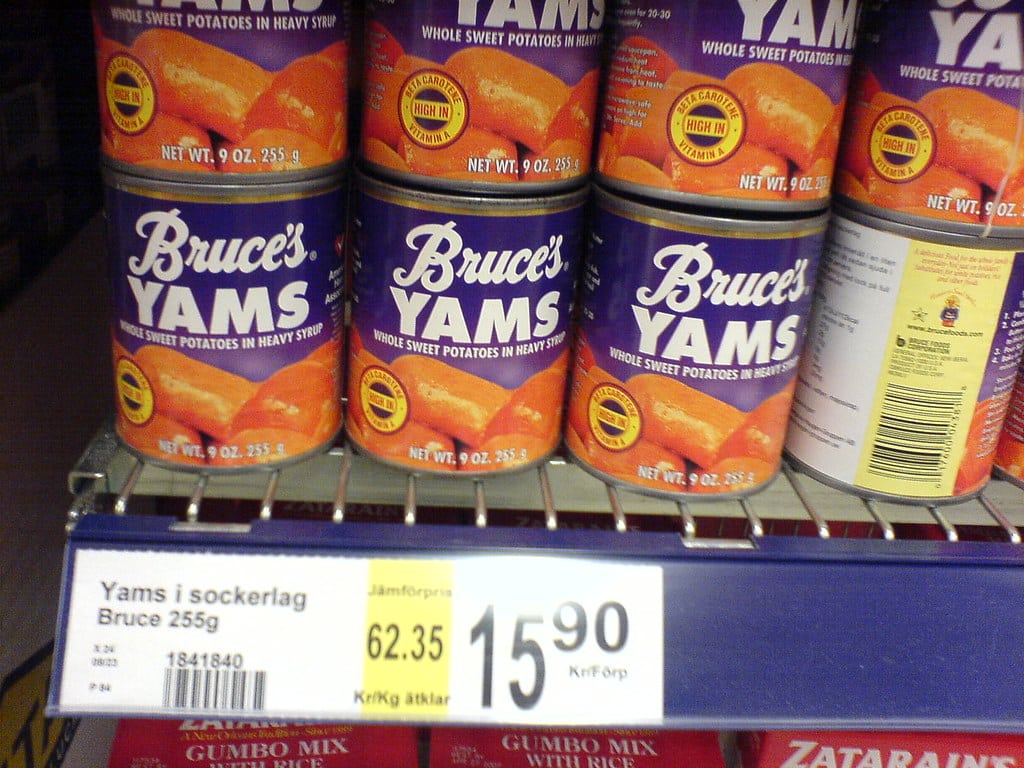 bruce's yams