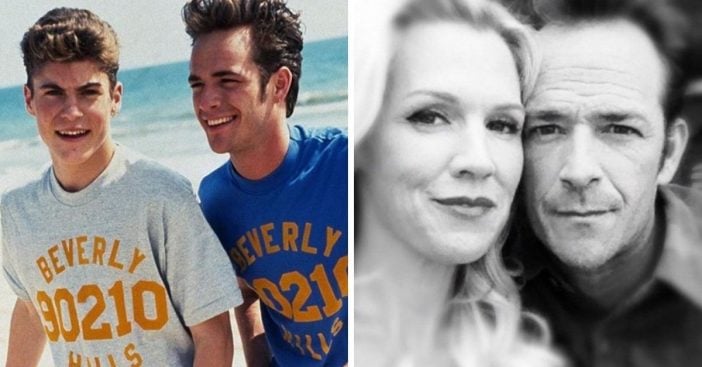 Beverly Hills 90210 stars pay tribute to the late Luke Perry on his birthday