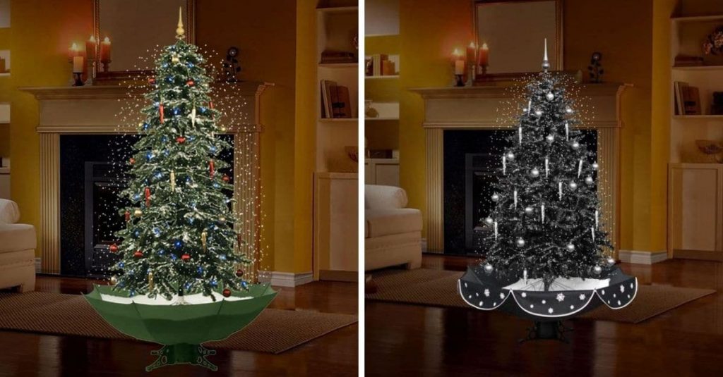 Home Depot Is Selling A Snowing, MusicPlaying Christmas Tree