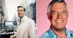 George Peppard before and after joining the cast of The A-Team