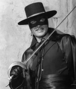 Guy Williams as Zorro