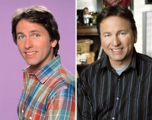 John Ritter in the cast of Three's Company and his final big break Eight Simple Rules 