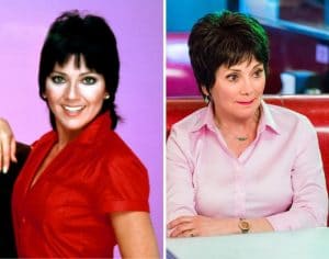 Joyce DeWitt then and now