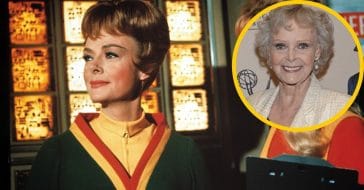June Lockhart then and now