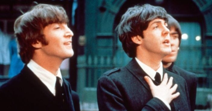 Listen To Haunting Isolated Vocals Of John Lennon And Paul McCartney In _If I Fell_