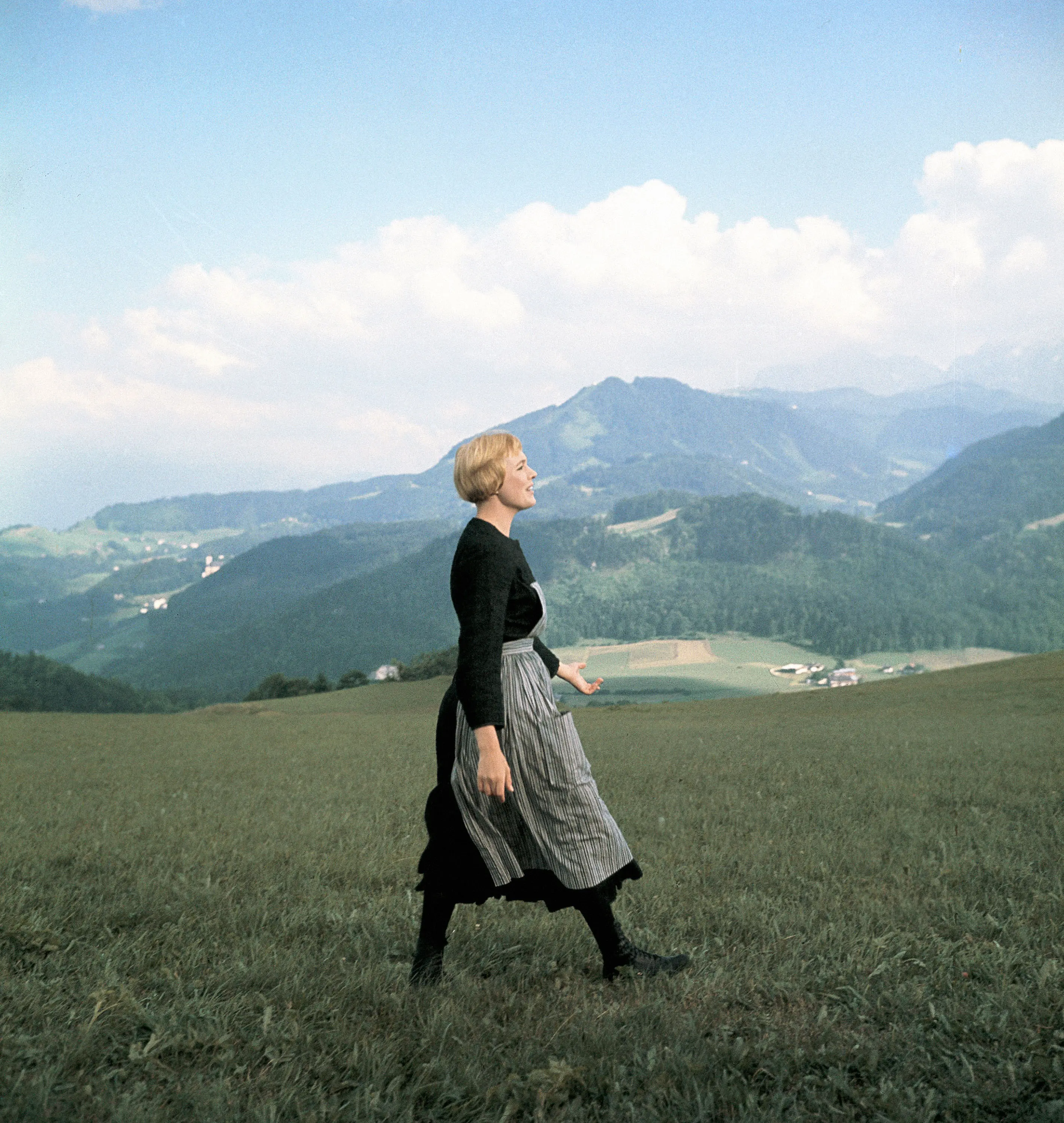 Julie Andrews Really Struggled With The Opening Scene Of 'The Sound Of Music'