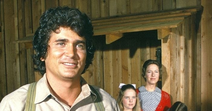 Michael Landons hair once turned purple on the set of Little House on the Prairie