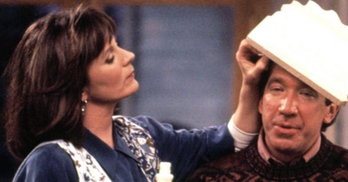 Patricia Richardson talks about chemistry with Tim Allen in Home Improvement