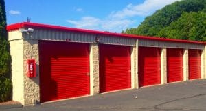 Staub heard sounds of distress from the neighboring storage unit