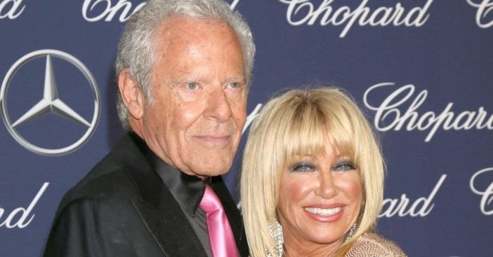 Suzanne Somers and Alan Hamel are celebrating their 44th anniversary