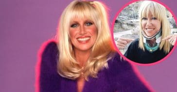 Suzanne Somers then and now