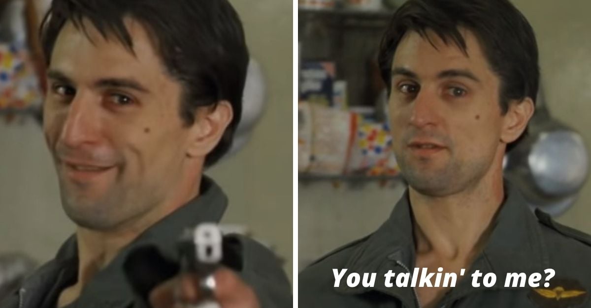 The Story Behind The Famous Robert De Niro Line 'You Talkin' To Me?'