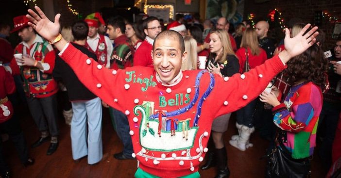 ugly sweater christmas party