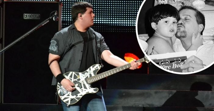 Wolfgang Van Halen shares throwback photos of late father Eddie Van Halen