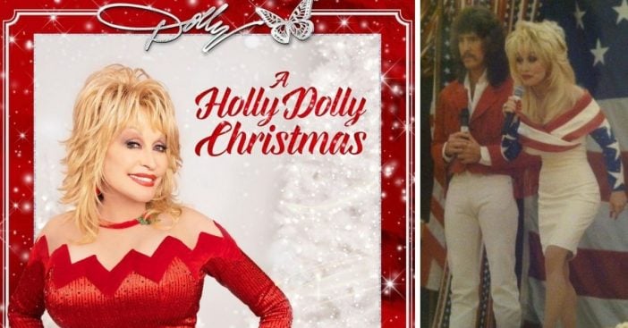dolly parton duet with brother on christmas album