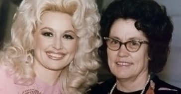dolly parton's mom sewed her toes back on after an accident