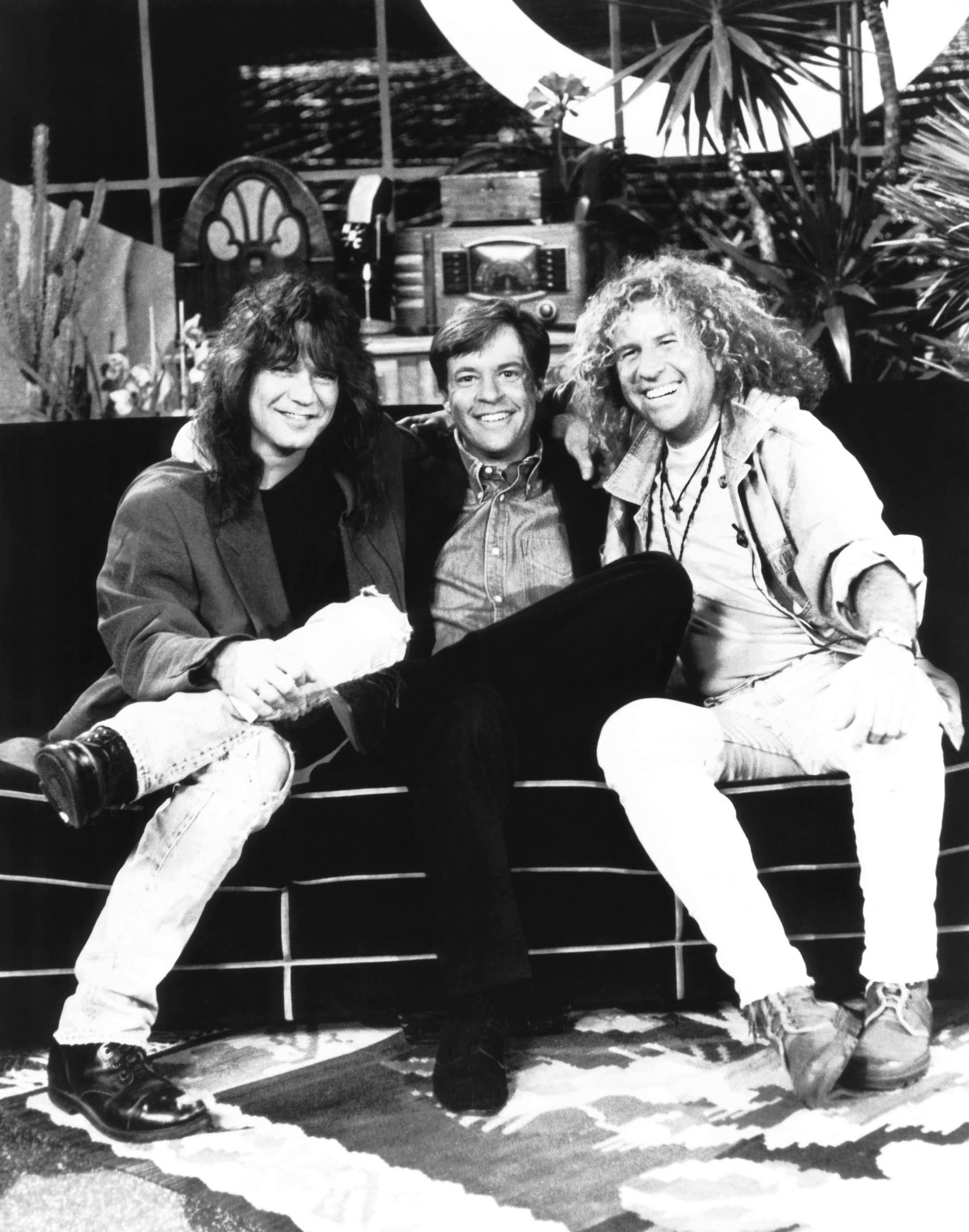 Eddie Van Halen, Bob Costas, Sammy Hagar,