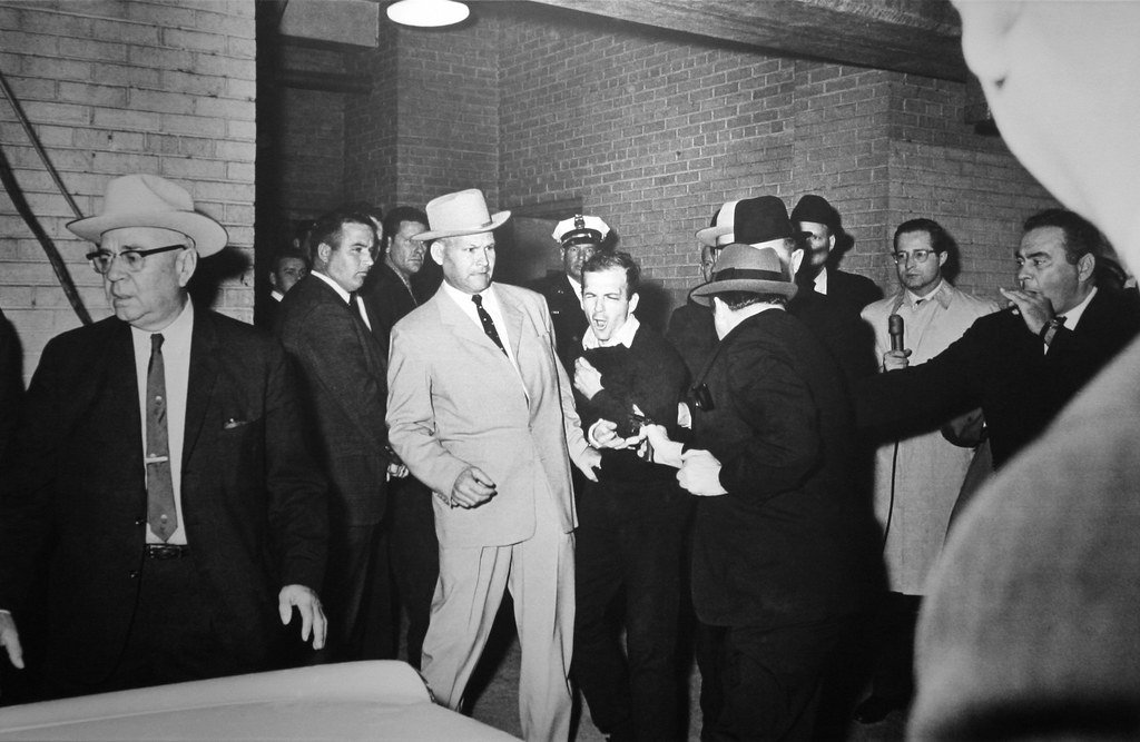 Jack Ruby shooting Lee Harvey Oswald 