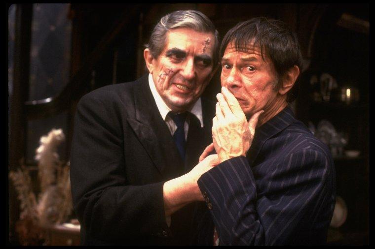 Jonathan Frid and Larry Storch in 'Arsenic and Old Lace'