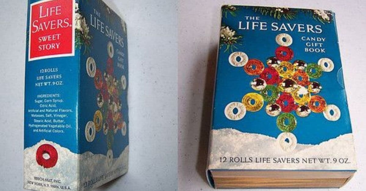 Taking A Walk Down Memory Lane With The Christmas Lifesavers Book