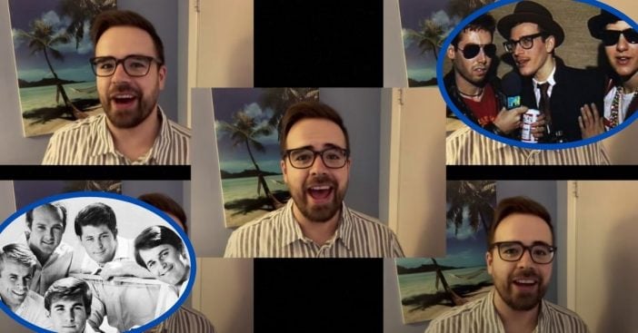 man mashes up the beach boys and beastie boys