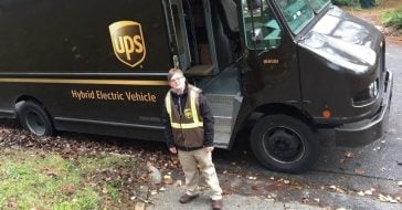 man with down syndrome gets first job with UPS