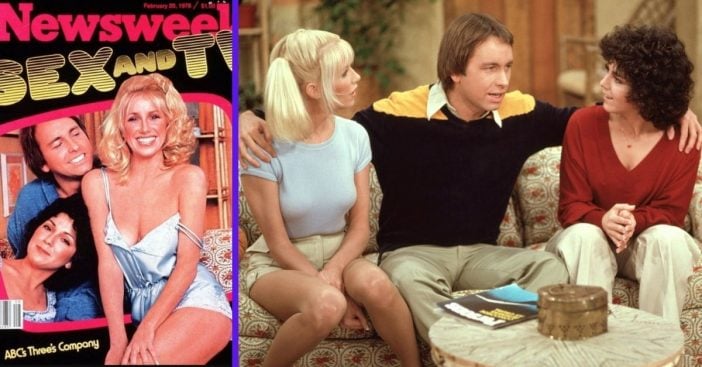 the magazine cover that tore three's company apart