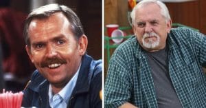 John Ratzenberger then and now