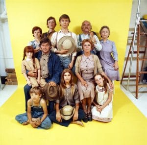 The Waltons, a group of wholesome characters whose actors, in fact, faced many hurdles