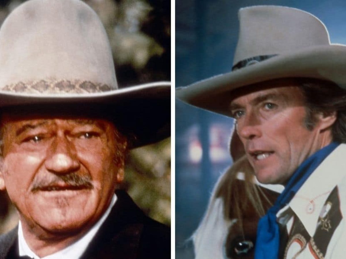 John Wayne And Clint Eastwood 