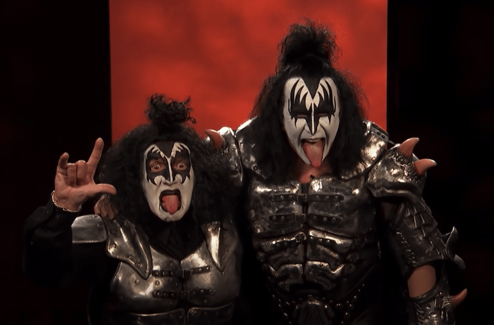 FLASHBACK: When Alex Trebek Dressed Up As Gene Simmons From KISS