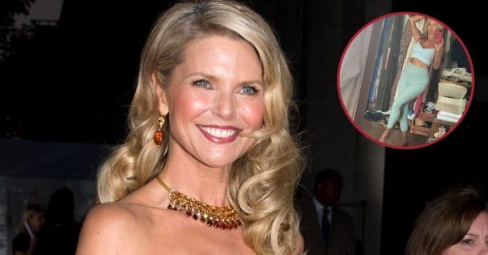 christie brinkley shows off abs in crop top and leggings ahead of 67th birthday (1)