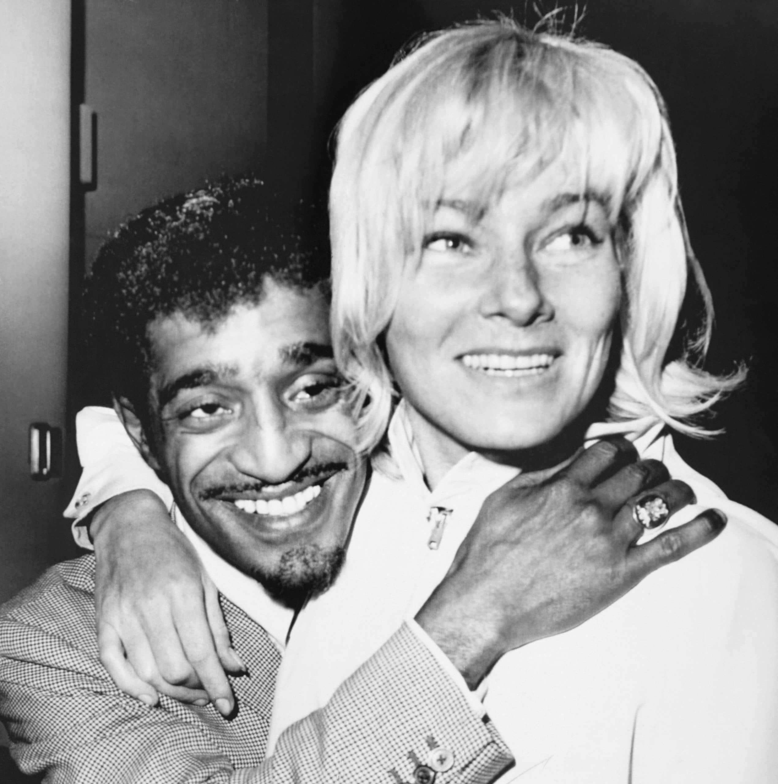 Sammy Davis Jr, May Britt,