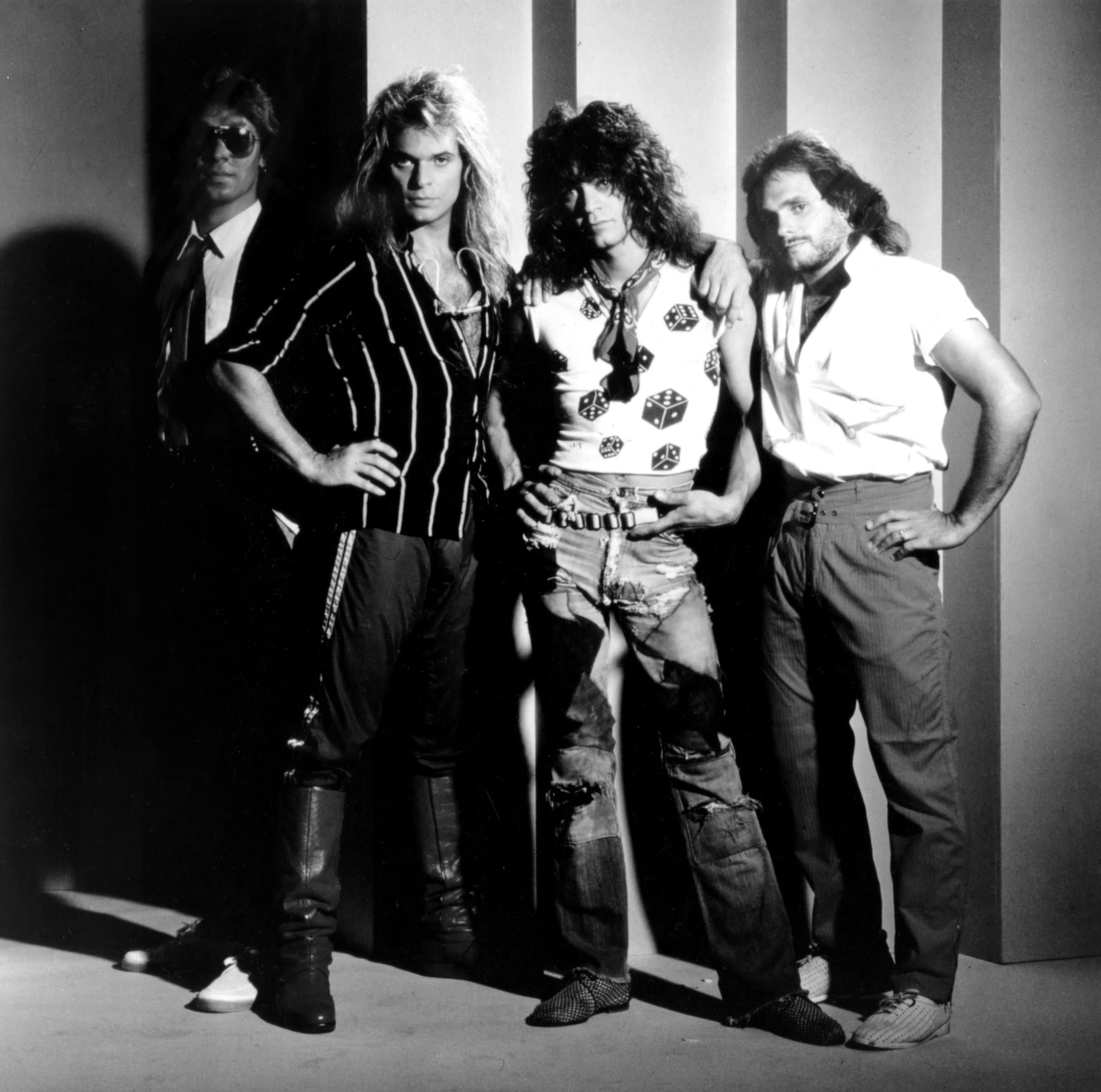 VAN HALEN, Alex van Halen, David Lee Roth, Eddie Van Halen, Michael Anthony