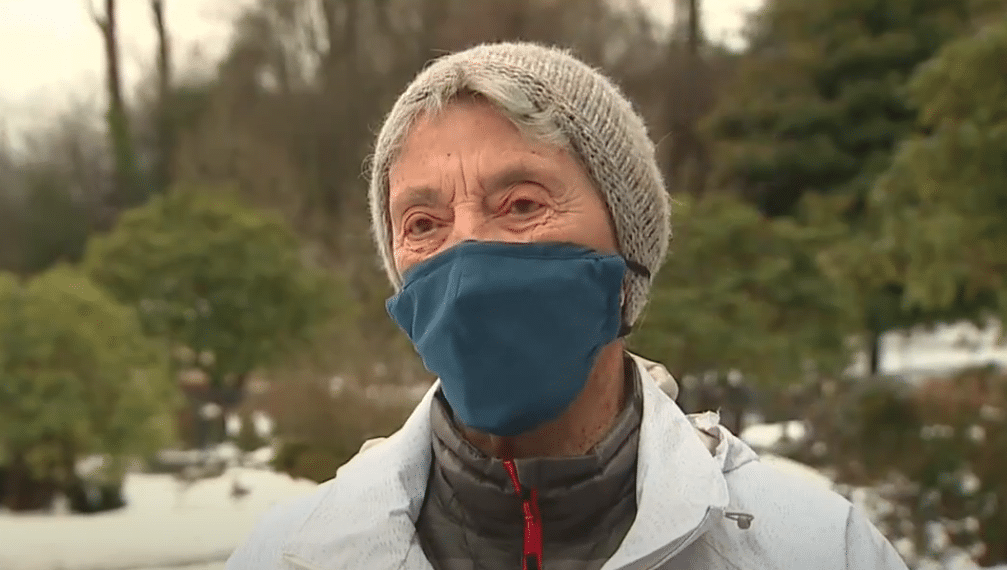 90-Year-Old Walks 6 Miles In The Snow For COVID-19 Vaccine