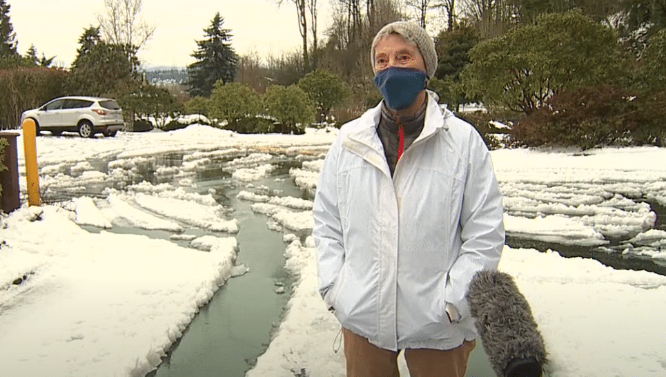 90-Year-Old Walks 6 Miles In The Snow For COVID-19 Vaccine