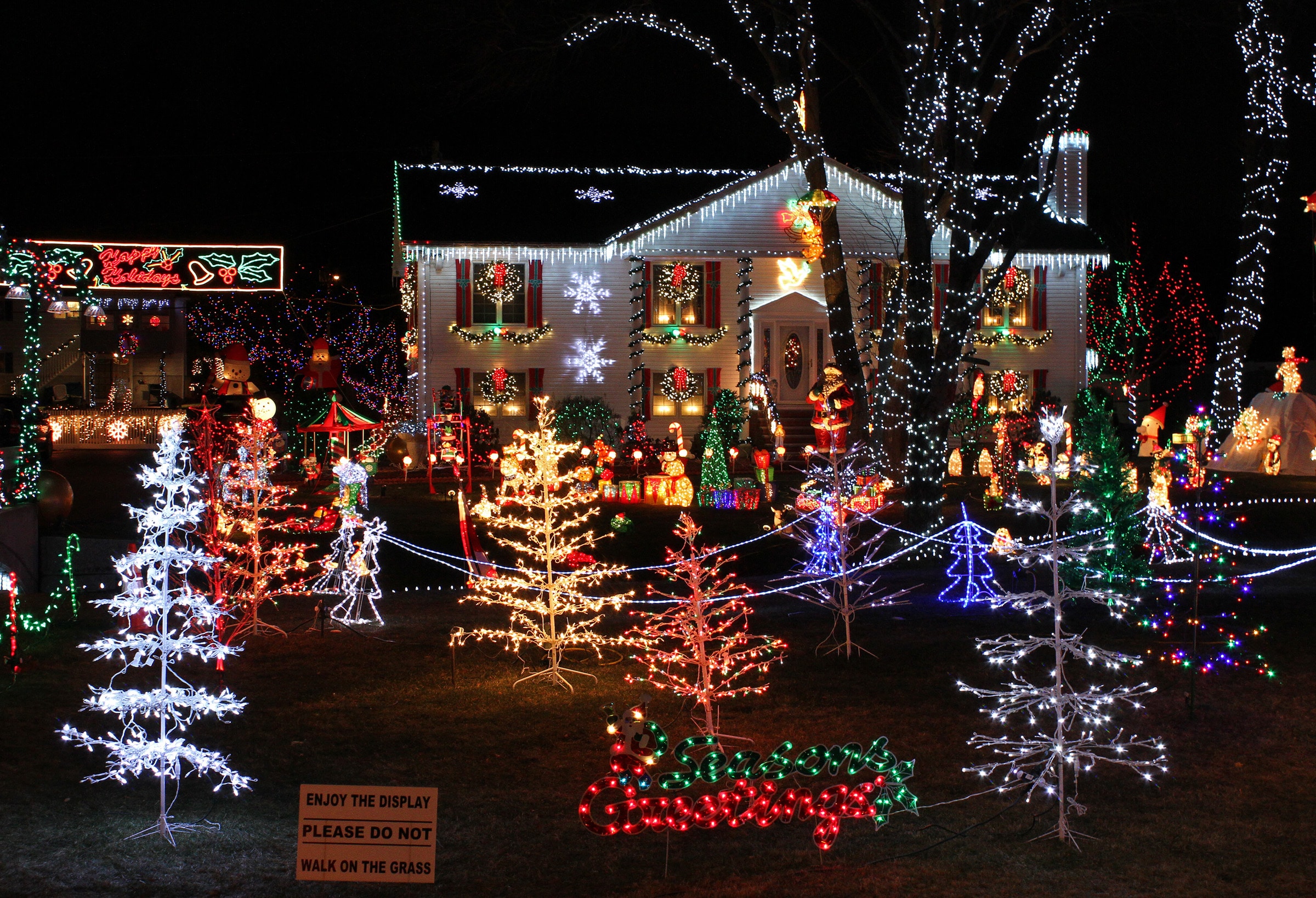 christmas lights display