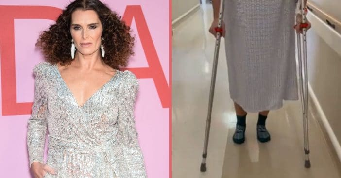 Fitness fan Brooke Shields now must focus on healing properly