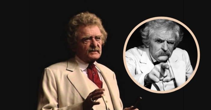 Hal Holbrook as Twain