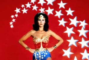 Lynda Carter became champion of the Amazons, Wonder Woman