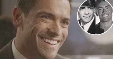 Mark Consuelos and son look like twins in throwback photo