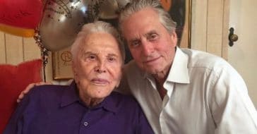 Michael Douglas shares a tribute to his late father Kirk Douglas one year later